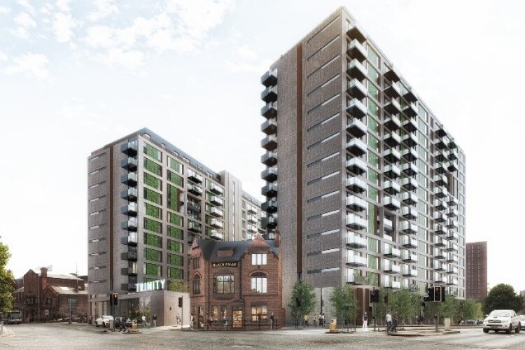 The Local Blackfriars development in Salford