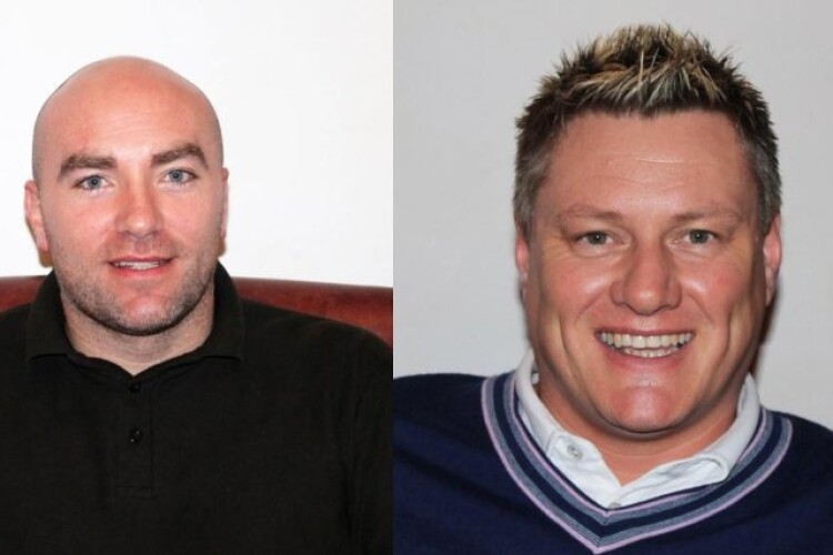 Steve Williams (left) and Pete Wajner 