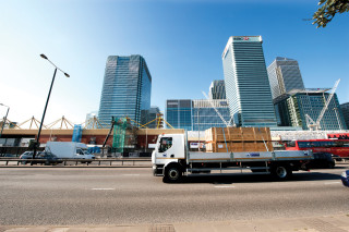 The London high-rise building sector relies upon efficient materials deliveries