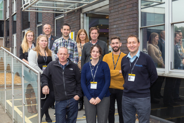 Delegates arrive at one of the Foundation's training seminars