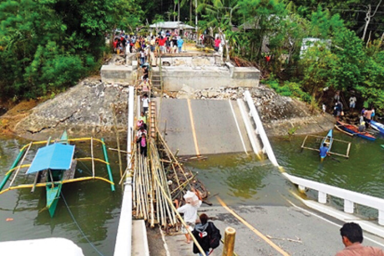 Integral abutment bridges cannot withstand major ground movements