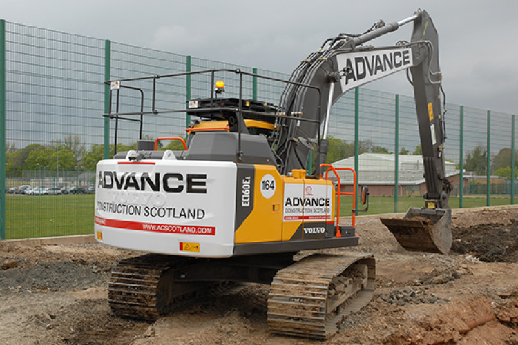 Advance Construction has bought two of these 16-tonne EC160E excavators as part of a 53-machine order