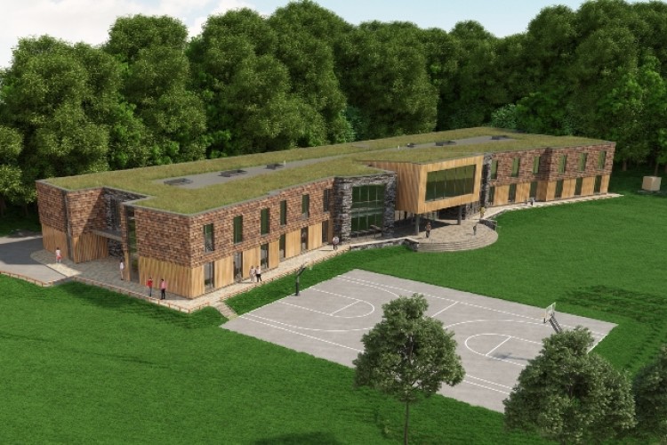 Artist's impression of the new YMCA Lakeside facility