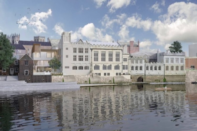 York City Council's image of the refurbished Guildhall