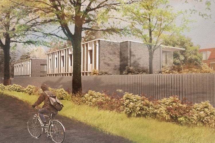 Artist's impression of the new postgrad accommodation on Cambridge's Cranmer Road