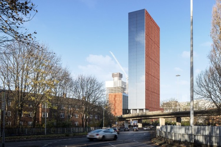 CGI of the &pound;50m River Street student development in Manchester