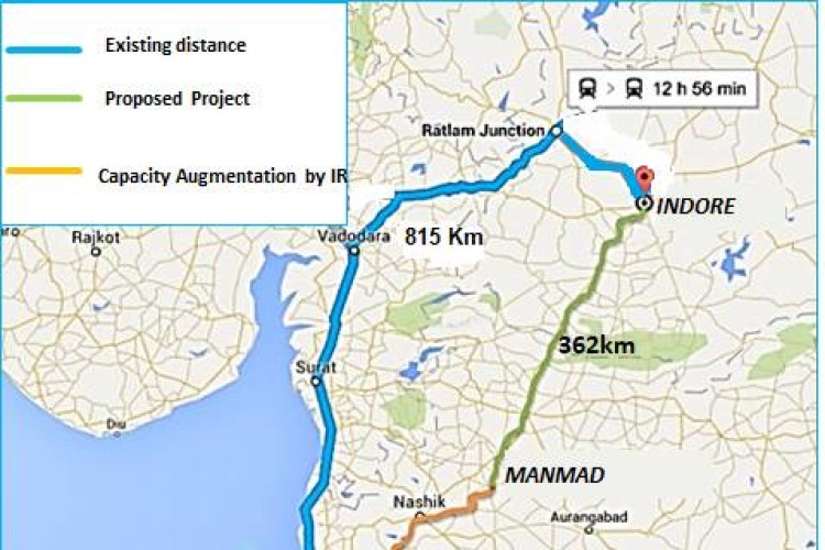 Distance From Vadodara To Pune Agreement Clears Way For 362Km Indian Railway