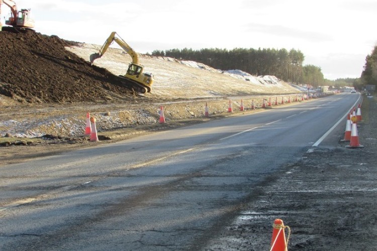 Wills Bros/John Paul JV completed the A9 Kincraig to Dalraddy section last year