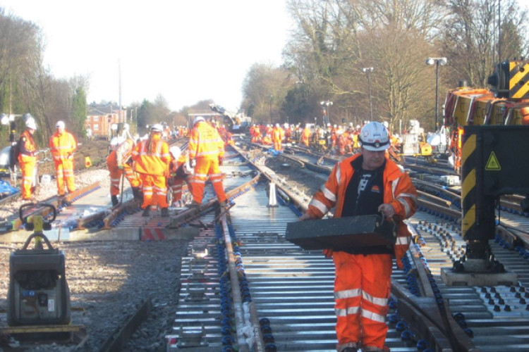 Railway work was slow in Q4 2017