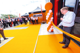 On 8th May this year Boels UK managing director Chris Haycocks performed the grand opening of the new Boels branch in Liverpool - the first of the company's new premises not added through a third - party acquisition