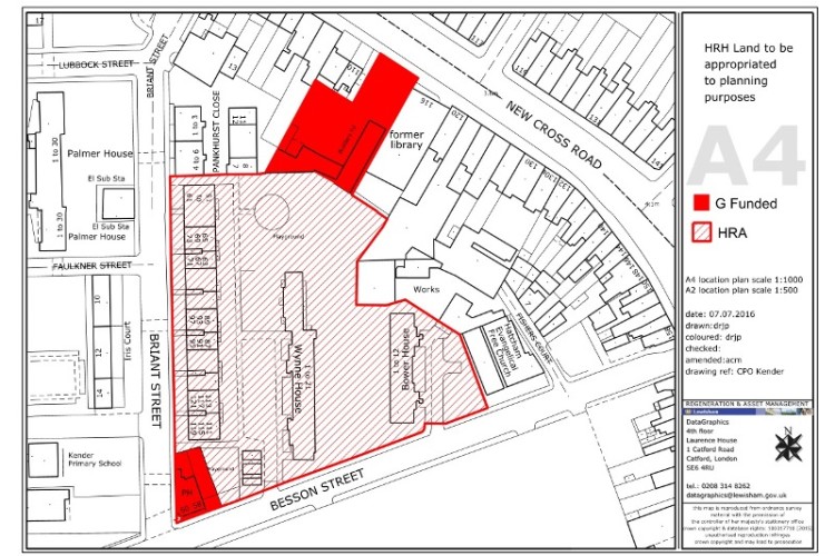 The Besson Street plans