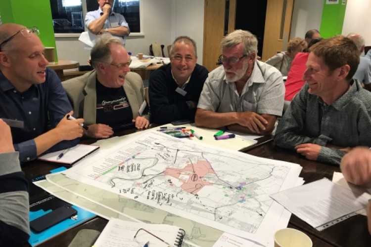 The Sussex branch of CPRE was among those who took part in a weekend workshop for local residents