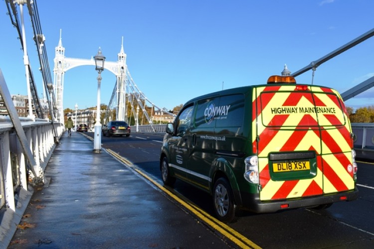 Nissan e-NV200 plug-in van leased from Enterprise Flex-E-Rent