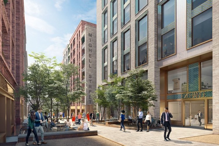 CGI of the Edward Street Quarter scheme