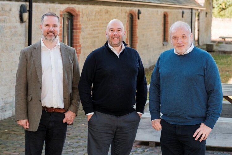 Mark Dewhurst (left), Chris Dunne (centre) and Lee Mellor (right)