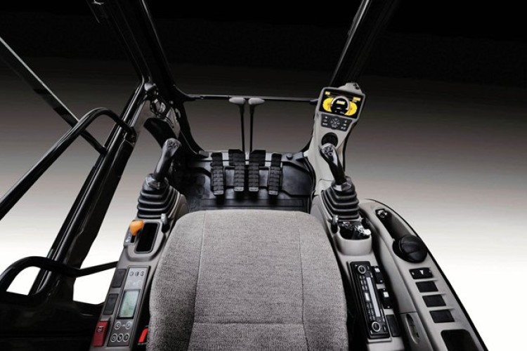 Cab of the new Case CX Series
