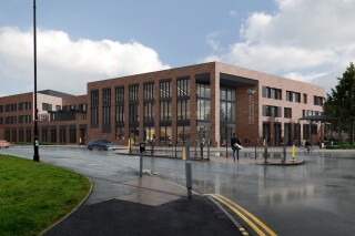 Barry Waterfront Campus [© Sheppard Robson Architects/NotJustYellow]