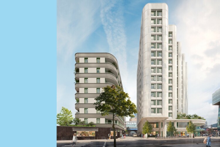 Architect for the Southwark over-station development is Allford Hall Monaghan Morris