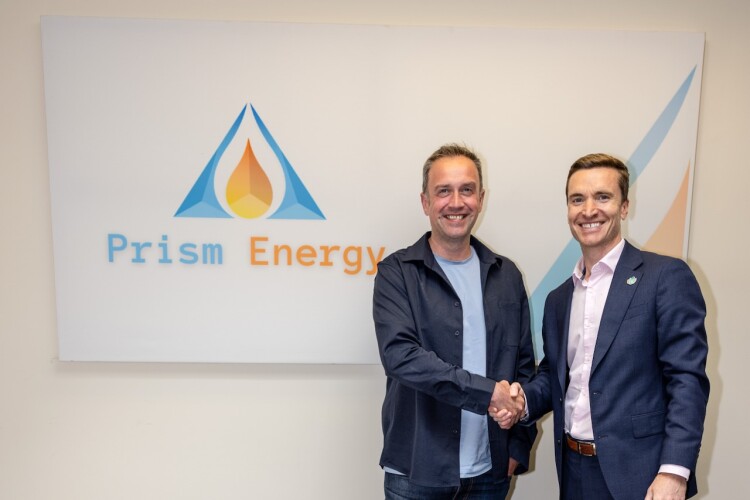 Andy Sutherland (Prism) and Gordon Farmer (Global)