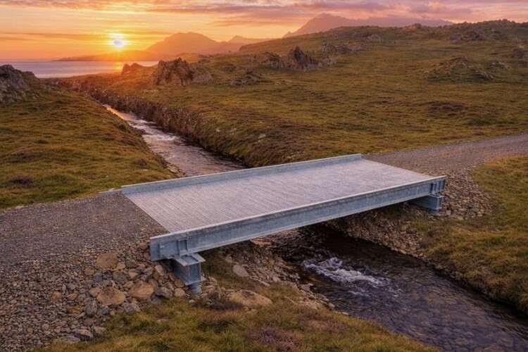 Beaver launches fast installation culvert bridge