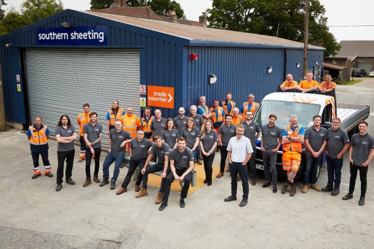 The Southern Sheeting Midlands team