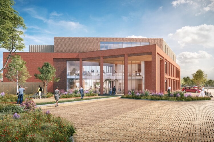 Artist's impression of the St George&rsquo;s Health & Wellbeing Hub 