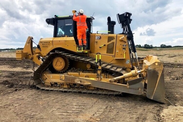 Mick George has moved GPS pods from the rear to the top, where they are easier to get at