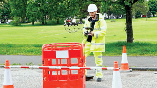 The use of drones means that nobody needs to go underground  and only two operators are required