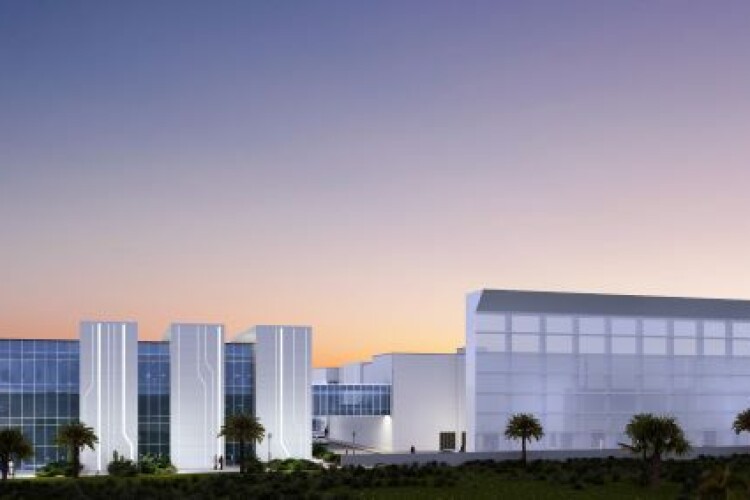 CGI of the completed project