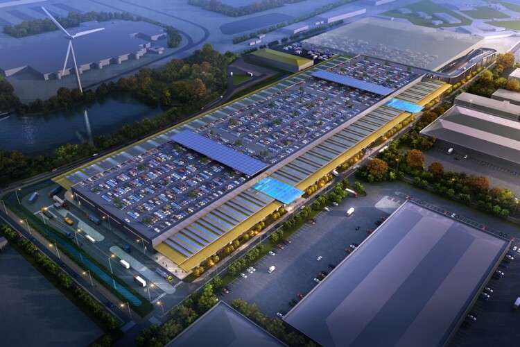 How the new Dagenham market place might look [Image: Chetwoods for the City of London Corporation]