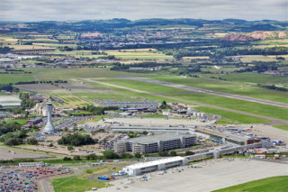 Edinburgh airport is rapidly expanding