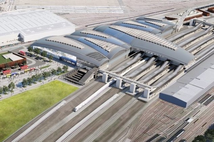 HS2's Old Oak Common station was the largest contract award of the month