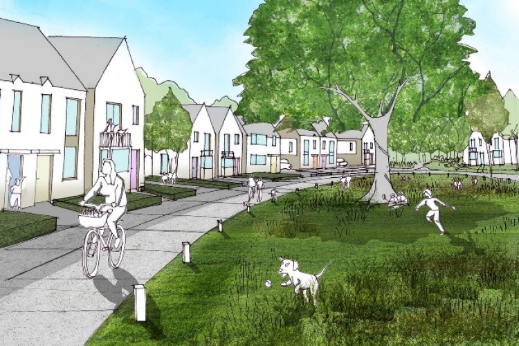 Homes England's vision for Burgess Hill