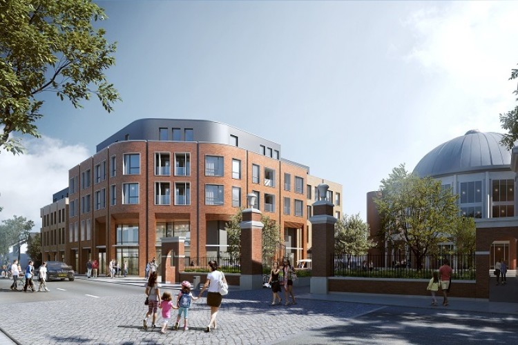 CGI of the Manor Street development