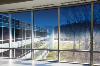 SageGlass Harmony is claimed to be the first electrochromic glass to tint on a gradient 