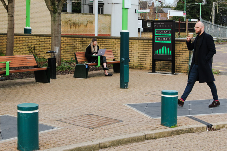 Doesn't look much but this energy generating pavement could be the future