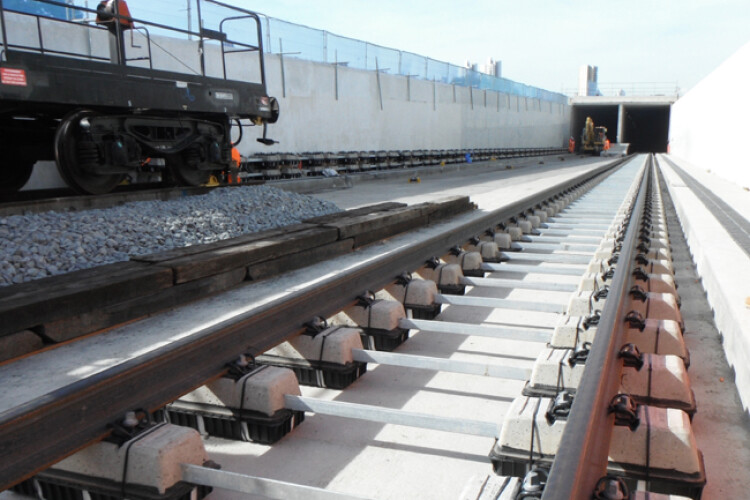 Crossrail sleepers supplied by Stanton Bonna