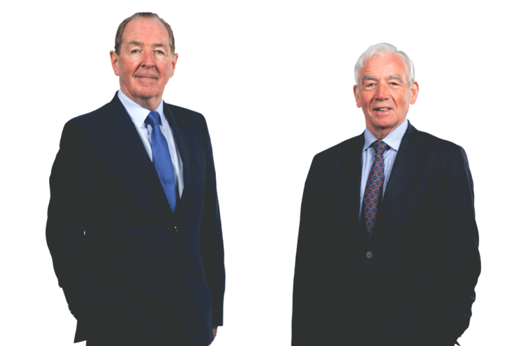 Chief executive Eamonn Laverty & Seamus McAleer, founder & chairman)