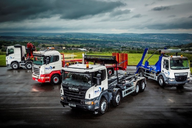 Specialist trucks for the construction industry are now offered for hire