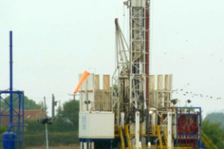 Cuadrilla drilling for gas in Kirby Misperton in 2013