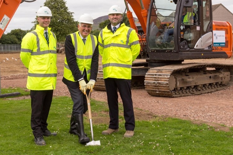 McLaughlin & Harvey breaks ground