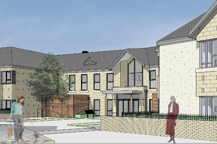 Artist&rsquo;s impression of the new care home in Trowbridge