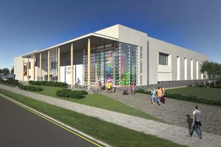 CGI of the new Dover District Leisure Centre 