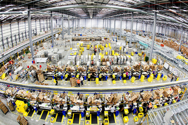 Amazon's Hemel Hempstead distribution centre