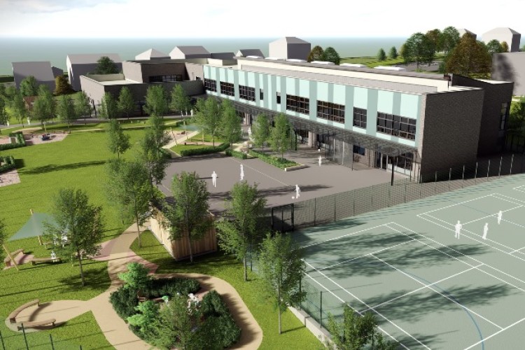 CGI of Beaumont Primary Academy