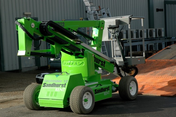 Sandhurst has invested in Niftylift HR12 boom lifts
