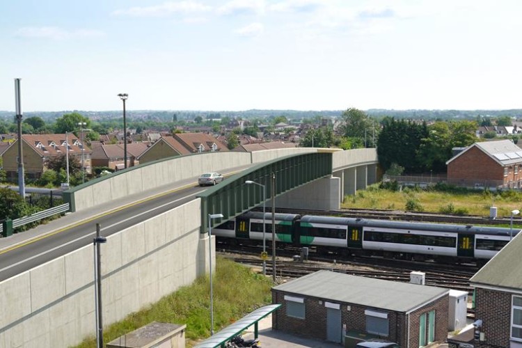 Artist's impression of the new bridge