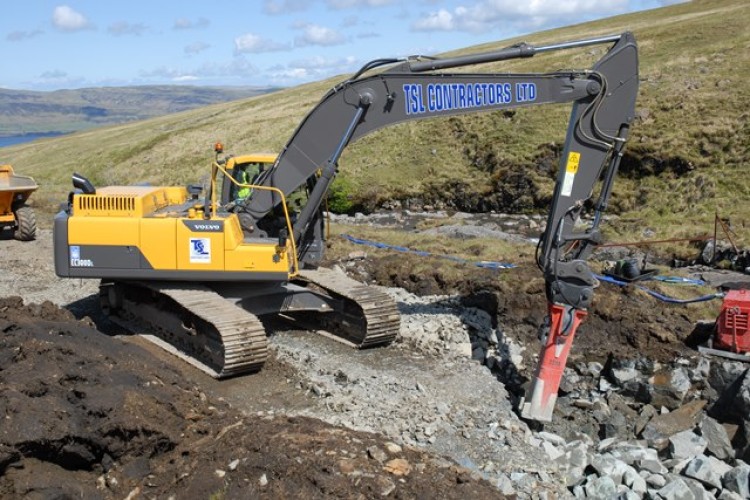 The new Volvo EC300D 