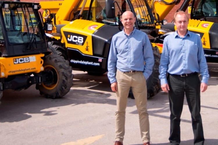 Chippindale Plant joint MDs Peter Chippindale (left) and Nigel Chippindale at the company's Leeds HQ