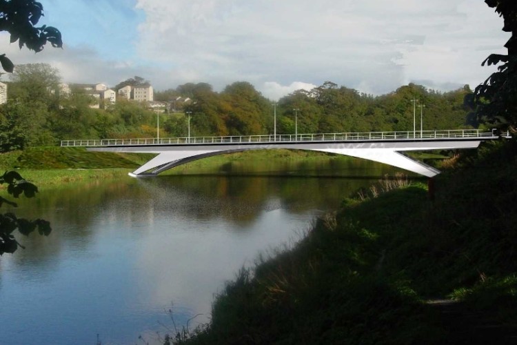 CGI of the new bridge